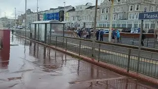 Raining, Windy, Horrible, Thunder On It's Way In Blackpool