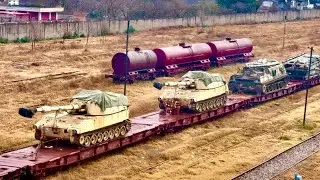 A beautiful compilation of Awam express and Military tanks special train |Pakistan my love 
