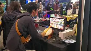 Insane taiko drum master player at EGLX 2019