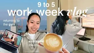9 TO 5 WORK WEEK VLOG OF MICROSOFT ENGINEER | your twenties are about having existential moods