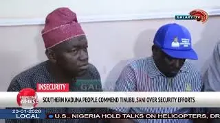 SOUTHERN KADUNA PEOPLE COMMEND TINUBU, SANI OVER SECURITY EFFORTS