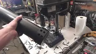 DIY Internal aquarium filter build, PVC.