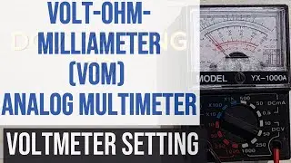 VOLT-OHM-MILLIAMMETER (V.O.M.) ANALOG MULTIMETER (SAMWA YX-360 TRN)