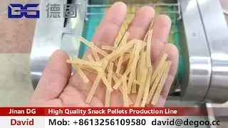 #Potato Sticks#Shrimp Sticks#Prawn Crackers#Snack Pellets Production Line Working in Europe Market