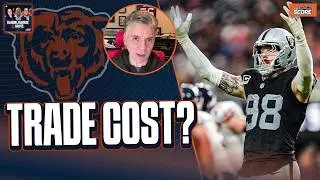 ARE BEARS INTERESTED? Mike Florio ponders what it would cost to trade for Raiders star Maxx Crosby