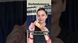 Lakme super matte sunscreen spf 30 #review #sunscreen #skincare #shorts #ytshorts