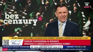 Polityczne powiązania Czarzastego. Dlaczego USA mówi „dość”? Bez Cenzury