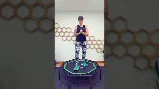 Beginner mistake #rebounder #workout #trampoline #fitness #exercise #minitrampoline #beginners