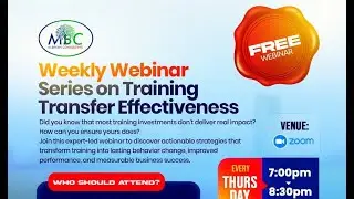 Training Transfer Effectiveness Series 21 || Order Takers VS Strategic Partners || Sandra Ihenacho