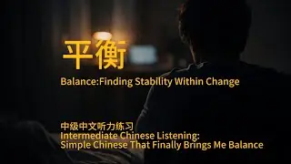 Understanding Balance in Simple Chinese#LifeHarmony #InnerStability #MentalWellness
