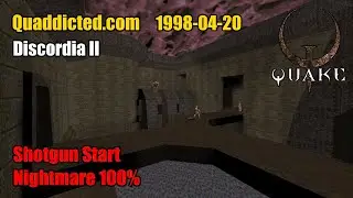 Quaddicted - 1998-04-20: discord2.zip - Discordia II  (Nightmare 100%)