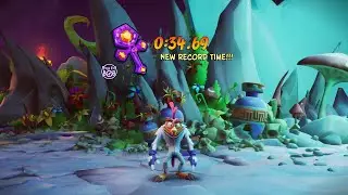Crash Bandicoot 4 - Developer Time Trial #1: Rude Awakening (34:68)
