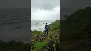 Monsoon + Sea = Pure Magic 🌊&rdquo;#OceanVibes#MonsoonVibes #NatureLovers#TravelIndia#exploremore