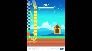 Stacky bird game level 7 , 8 , 9 and 10 #stackybird #duckie #level7to10