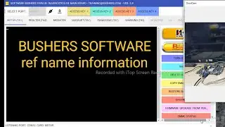 BUSHERS SOFTWARE  ref name information