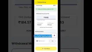 zupee withdrawal proof in one day earning money 🤑💰💰 #shorts #zupee #trading #videos SachiN SamundaR