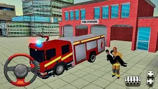NY City FireFighter 2019 - Fire Truck Driver Rescues 3D #2 - Android Gameplay
