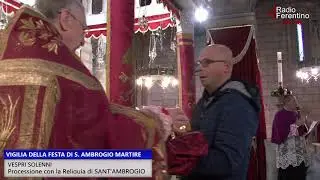 VIGILIA DELLA FESTA DI S. AMBROGIO MARTIRE 30-04-2019