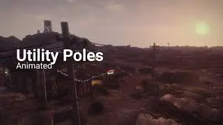 Animated utility Poles Fallout New Vegas