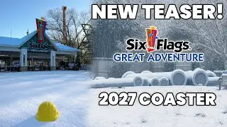 FIRST Teaser for Six Flags Great Adventure's New-for-2027 Roller Coaster!