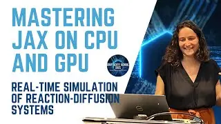 Mastering JAX on CPU and GPU: Real-Time Simulation of Reaction-Diffusion Systems