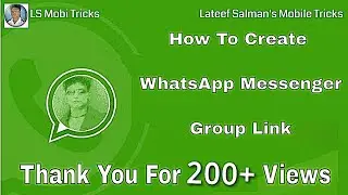 How To Create | Whatsapp |  Messenger | Group Link