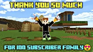 Thank you so much for 100 subscriber family😍 || BlazeMg