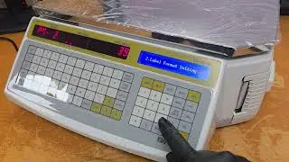 5- Label Calibration - LS100 Scale