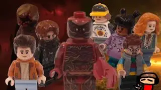 Я модернизировал минифигурки из сериала «Очень странные дела»