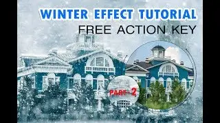 Make it SNOW in Photoshop!