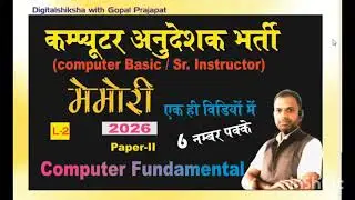 Computer Memory L-2,Memory