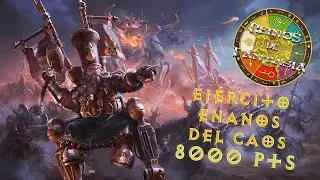 ♟️⚜️EJÉRCITOS WARHAMMER⚜️♟️ - Ejército Enanos del Caos (8000 puntos)