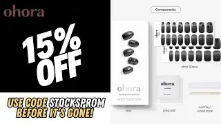 ✨ Ohora Discount Code 2025 | Save Up To 15% OFF Nail Sets with STOCKSPROM 💅💖