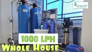 1000LPH RO plant for whole house purpose | Drinking Cooking Bathing Washing