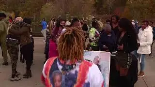 Balloon Release for Major Turner