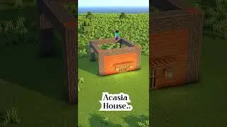 Minecraft Acasia House 🏘🏘 #shorts #minecraft