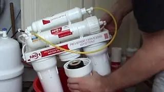 Замена картриджей для фильтра обратного осмоса Filter1 на практике