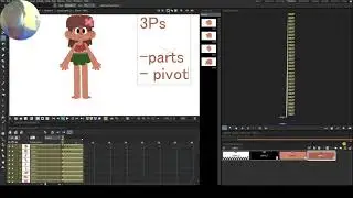 OpenToonz Rigging 3Ps - 01 Parts