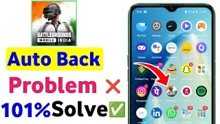 bgmi auto back problem | bgmi auto back problem fix