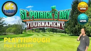 Playthrough, Hole 1-9 - Pro & Expert, St Patricks Day Tournament, Golf Clash tips