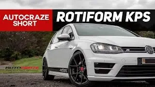 VOLKSWAGEN GOLF R WHEELS // Rotiform KPS Rims & Tyres //  | AutoCraze 2017