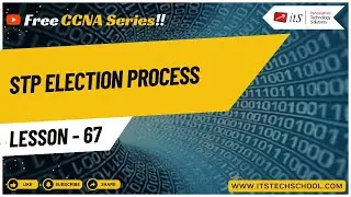 Lesson 67 - Learn CCNA - STP Election Process