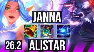 JANNA & Caitlyn vs ALISTAR & Kai'Sa (SUP) | BR Grandmaster | 26.2