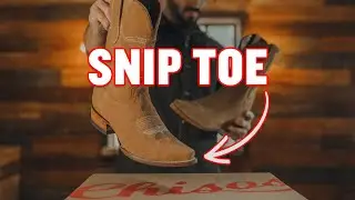 The Snip Toe Cowboy Boots Collection from Chisos