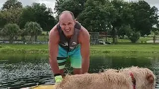 Conquering the Slalom Course: A Water Ski Adventure on Saw Mill Lake