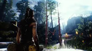 Hellblade: Senua's Sacrifice - Valravn Ambiance (chanting, wind chimes, wind, birds)