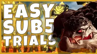 Dauntless Charrogg trials - EASIEST sub 5 build and guide