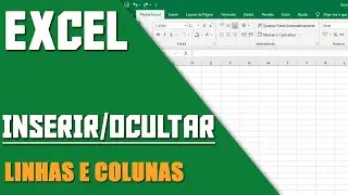 Excel - Inserir / ocultar : Linhas e colunas