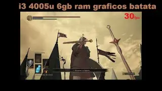 DarkSouls 3 notebook sem placa de video 30fps mod low graphics