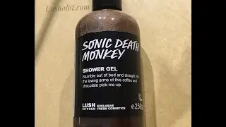 Lush 'Sonic Death Monkey' shower gel